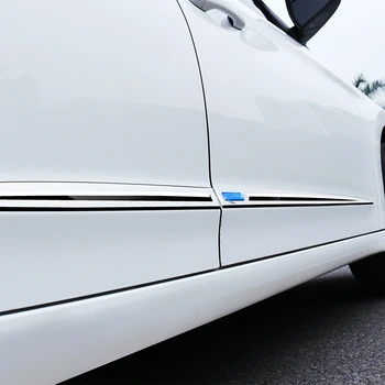 Aukštos kokybės naujas šoninės durys nerūdijančio plieno raštas atsparus įbrėžimams juostelės Auto Reikmenys hyundai Elantra 2016 - 2020 m.