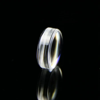 6.35 mm Ne sferiniai dizaino optinė objektyvo danga su bangos 786NM ir centro storis 3mm pritaikoma stiklo optinis objektyvas