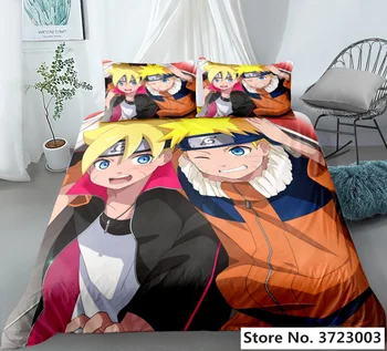 Anime Uchiha Itachi Hatake Kakashi Naruto Patalynės Komplektas, 3D Animaciją Antklode Padengti Nustatyti, Lova Patalyne, Užvalkalai Twin Visą Karalienė King Size