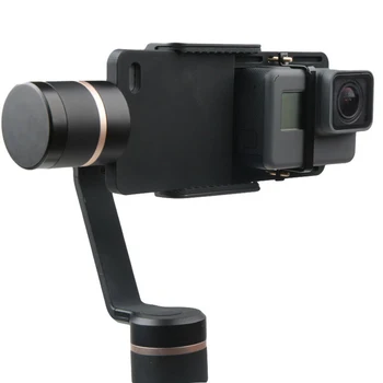 Kameros Adapteris tvirtinimo Plokštelė DJI Osmo Zhiyun Smooth4 GoPro Hero 6 5 Juoda 4 3+