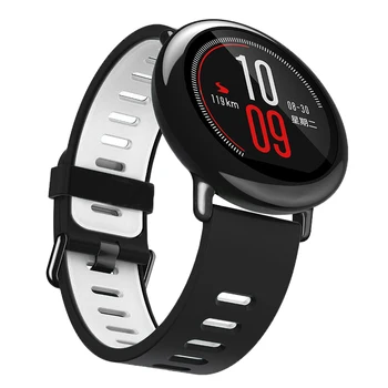 Spalvos Silikono Dirželis Xiaomi Huami Amazfit Pvp BITŲ TEMPAS Lite Jaunimo Watchband Sporto Dirželis Apyrankę Pakeitimo BandTXTB1
