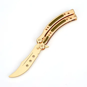 Swayboo sulankstomas Peilis butterfly knife išnyks doplerio spalvų žaidimas drugelis peilis treneris CS GO mokymo peilis ne pagaląsti