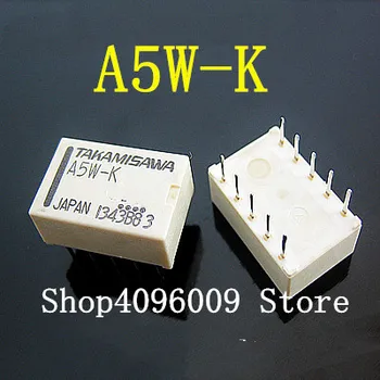 1 VNT -100VNT NAUJAS relay A5W-K A5WK A5W 5VDC DIP10
