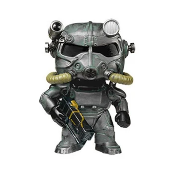 10cm Fallout Vault Boy Veiksmų Skaičiai žaislai iš Plieno Brolija Vienišas Klajūnas Modelis Žaislai vaikas
