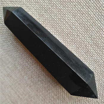 10cm kvarco kristalo lazdelė Gamtos Obsidianas dekoratyvinis krištolo kristalų chakra lazdelė akmenų ir kristalų
