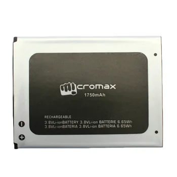 1750mAh Q414 Baterija Repalcement Už Micromax Q414 Drobės Blaze 4G+/ Q424 Varžtas