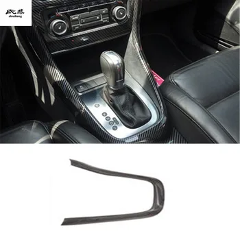 1pc Automobilių lipdukai ABS anglies pluošto grūdų įrankių skydelio apdaila padengti 2009-2013 Volkswagen VW golf 6 MK6