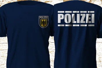 2020 Mados Naujų Vokiečių Polizei Spesial Jėga, Policijos Departamentas, Miunchenas Swat T-Shirt Dvipusės Tees
