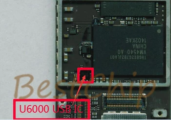 2vnt/daug U6000 ipad 5 Oro USB Įkrovimo IC 36pins