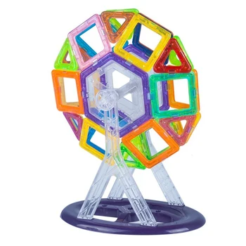 30-180pcs/Set Mini Magnetas Žaislai, Statyba Blokai Magnetinio Statybos Dizaineris 