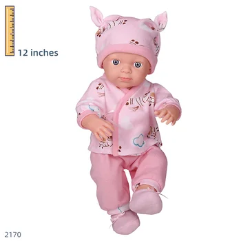 30CM Kūdikių Lėlės Rinkinys Atgimsta Bebe Lėlės, Žaislai viso Kūno Silikono Bamblys Naujai Atgimsta Lėlės Komplektus drabužių, Žaislų Mergina Dovanų Dėžutė