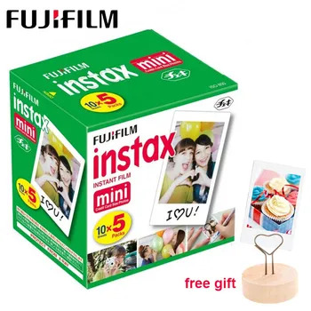 50 lapų Fujifilm Instax Mini Kino Balta Krašto Foto Popieriaus Instax Mini LiPlay 11 9 8 70 90 NUORODĄ Momentinių Kino Kamera