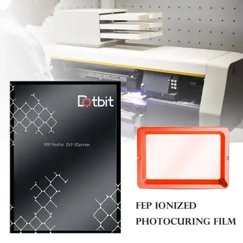 5vnt/daug DLP SLA LCD Dervos 140*200 mm 5.5 colių UV FEP Plėvelės Lakštas už ANYCUBIC Fotonų Wanhao popierinės kopijavimo aparatų matricos D7 3D Spausdintuvo Dalys