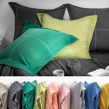 74x48cm soild spalva plauti medvilnės didelis pagalvėlė padengti 60x60cm lova miegoti užvalkalas juosmens pagalvės dangtelis atlošas