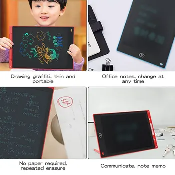 8.5 colių LCD piešimo lenta rašymo lenta skaitmeninis rašymo lenta su pen nešiojamųjų elektroninių tablet-ultra plonas valdybos Vaikams Gif