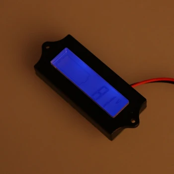 8-70V Mėlyna LCD Švino Rūgšties Ličio Akumuliatoriaus Talpa, Skaitmeninis Testeris Elektros Kiekio Jutiklis