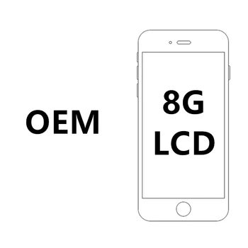 AAA+++ iPhone 8 LCD OEM Kokybės Ekrano Pakeitimas Nėra Negyvų Pikselių Garantija Ekranas Nemokamas Pristatymas