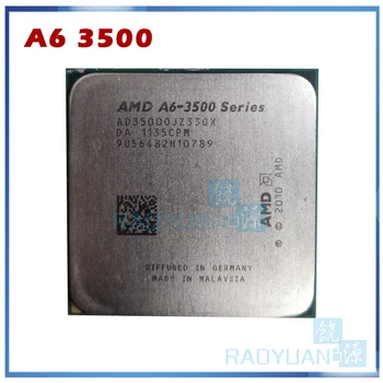 AMD A6 Series A6 3500 A6-3500 2.1 GHz Triple-Core CPU Procesorius AD3500OJZ33GX 65W Socket FM1