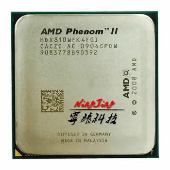 AMD Phenom II X4 810 2.6 GHz Quad-Core CPU Procesorius HDX810WFK4FGI Socket AM3