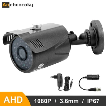 Anchencoky HD Kamera 720P 1080P Analoginis Priežiūros Didelės raiškos Infraraudonųjų spindulių Naktinio Matymo VAIZDO Kulka 2mp Hd Vaizdo Domofonas