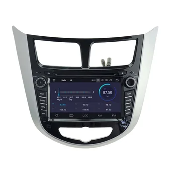 Aotsr Android 10.0 4G+64GB GPS Radijo Grotuvas Hyundai Verna Solaris I25 2010 m. 2011 m. su Auto Automobilis Stereo Radijo Multimedia, GPS