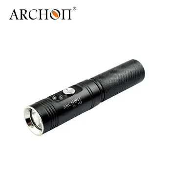 ARCHON V10S LED pirminės nardymo šviesos LED 1000lm atgal iki nardymo žibintuvėlis nardymo lanterna nardymo fakelas