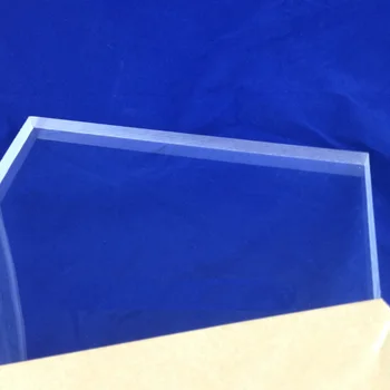 Aukštos skaidraus organinio stiklo, Akrilo lenta plokštė 100*100MM*20MM storio pritaikoma dydžio skylių apdorojimo