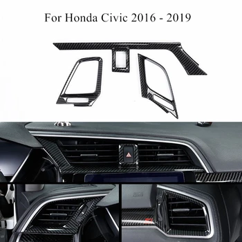 Automobilių Oro Kondicionavimo Angos Ventiliacijos, Apdailos Rėmelį, ABS Apdailos Reikmenys Honda Civic 2016 2017 2018 2019 LHD