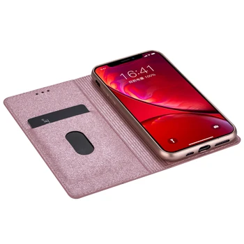 Blizgučiai Odos Atveju Huawei 30 P40 P20 Lite Pro Y6 Y7 Premjero 2019 Flip Book Case Cover Už Garbę 8A Premjero 10i 20 10 Lite 20S