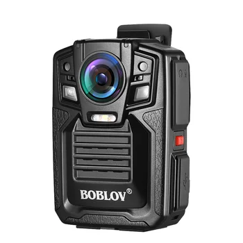BOBLOV HD66-02 Kūno Policijos Vaizdo Kamera, DVR 64GB Teisėsaugos Cam 16X digital Zoom 170 Plataus Kampo Kišenėje Kameros bodycam