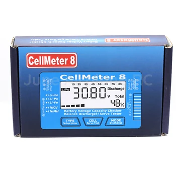 CellMeter 8 Akumuliatoriaus Įtampa Gebėjimų Tikrinimo Balansas Išleidiklis Servo Testeris