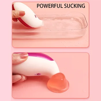 Clit Sucker Vibratorius Moterims Gspot Stimuliatorius Mamos Spenelių Vibratorius Žodžiu Suaugusiųjų Sekso Žaislas, skirtas Moters Blowjob Liežuvio Sekso Produktas