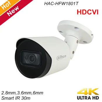 Dahua Lite Plius 4K HDCVI Kameros IR 30m CVI CVBS HAINAUT TVI Pasirinktinai, Fiksuoto židinio Lauko kamera, Apsaugos kamera,