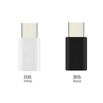 Daug 100vnt Micro USB Female į USB 3.1 C Tipo Male Adapter Duomenų Krovimo Jungties Kabelis Konverteris, skirtas Macbook Nexus 