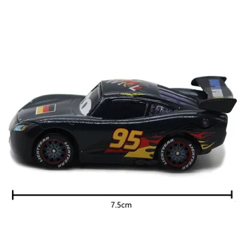 Disney Pixar Cars 2 3 Vokietija juodasis Žaibas McQueen Metalo Diecast lydinio klasikinis Žaislas, Automobilių 1:55 Ženklo žaislai Naujas Sandėlyje