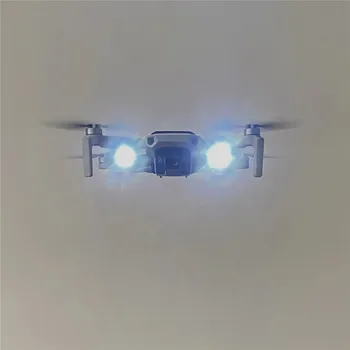 Dual Žibintuvėlis Naktį Plaukioja LED Užpildyti Šviesos DJI MAVIC MINI 2 Drone Naktinių Skrydžių paieškos prožektorių Lempų Laikiklis Priedai