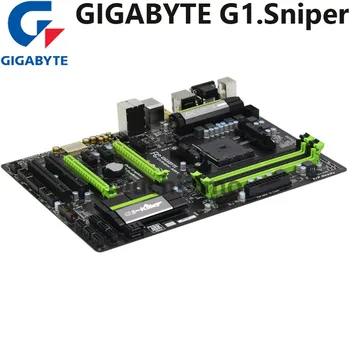 Gigabyte GA-G1.Snaiperis A88X Originalus motininę Plokštę Socket FM2 FM2+ DDR3 64GB USB3.0 SATA3.0 PCI-E 3.0 KOMPIUTERIO ATX Mainboard