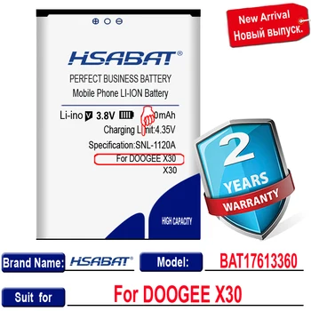 HSABAT 4950mAh BAT17613360 Baterija DOOGEE X30