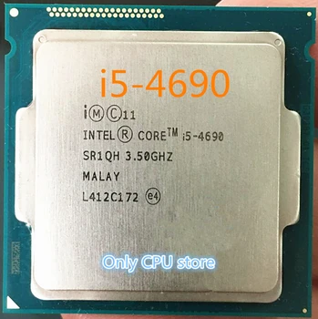 Intel i5-4690 CPU SR1QH 3.50 GHz 6M LGA 1150 i5 4690 procesorius dirba nemokamas pristatymas
