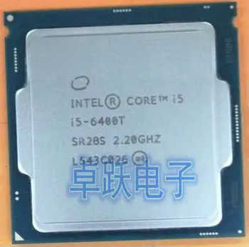 Intel I5-6400T CPU procesorius 2.2 G LGA1151 14 nm 35 W Quad Core cpu staliniai kompiuteriai