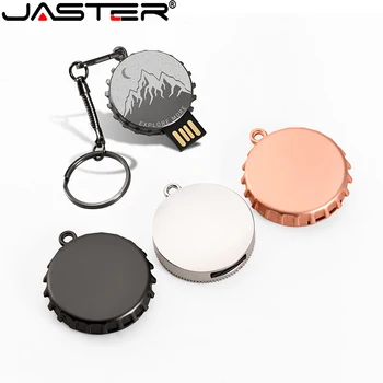 JASTER USB 2.0 Metalo Butelį Dangteliu, USB Diskas, Micro USB 