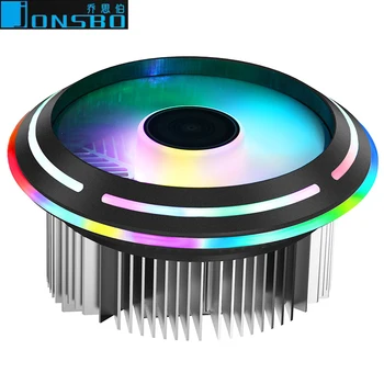 Jonsbo CR-901 12cm skersmens išorinį žiedą projekto transliacijos colorschanging CPU Aušintuvo LED RGB, Ventiliatorius Radiatoriaus intel LGA 115X AMD