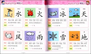 Kinijos 600 simbolių, Vaikai, Vaikai mokosi Kinų simbolių mandarinų vadovėlis su pin yin Kūdikių Ankstyvojo Ugdymo