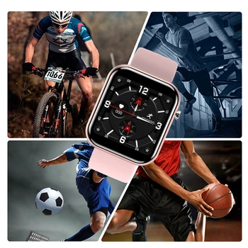 LIGE 2020 Naujas Smart Watch Vyrų, Moterų Mada Sporto žiūrėti Širdies ritmo Monitorius Fitness Tracker Informacija Vandeniui Smartwatch