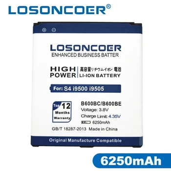 LOSONCOER 6250mAh EB-B220AE EB-B220AC Aukštos Kokybės, Telefono Baterija Samsung 