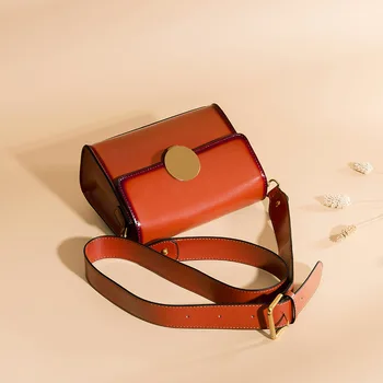 MANSURSTUDIOS moterų balno Krepšiai Nepriklausomas Dizaino split odos vieno peties, aikštėje maišelį crossbody bag nemokamas pristatymas