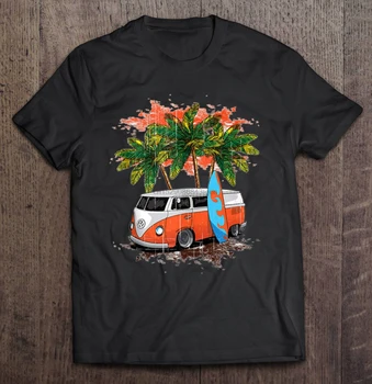 Marškinėliai Mados marškinėlius Vyrų Juokinga T RV Kempingas Beach Vacation Moterys t-shirt