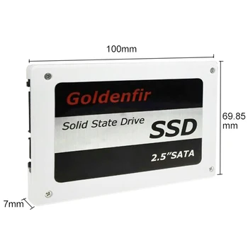Mažiausias ir naujausias Goldenfir 2.5 ssd 120gb vidinio hdd kietojo tvarkyklė kietojo vairuotojo 60gb 240gb ssd diską