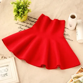 Merginos sijonas raudonas juodas 2018 m. rudens-žiemos mados tutu merginos sijonas pigūs paauglių 160 170 cm 11 12 13 14 metų drabužių amžiaus 10