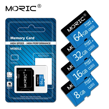 Micro SD korteles 4gb/8GB/16GB/32GB/64GB/128GB micro sd Atminties Kortelės carte memoire 32gb C10 Mini TF Kortelę SD Korteles adapterD
